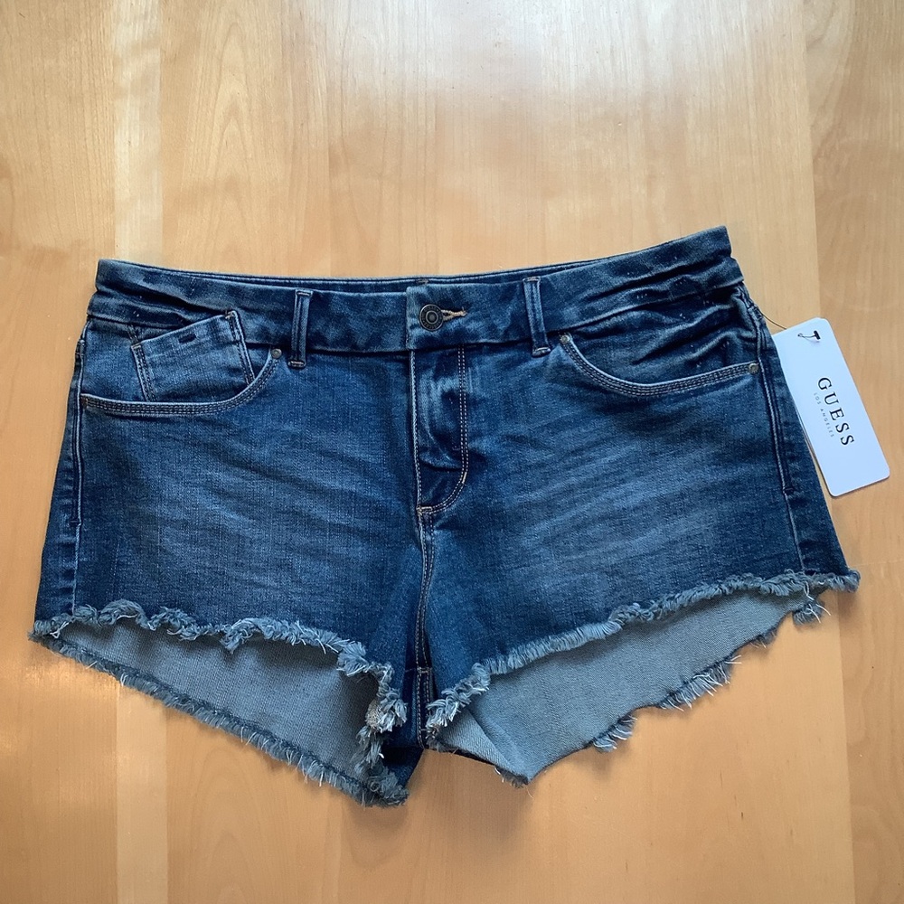 NWT Guess Jean Selene Hot Shorts 31